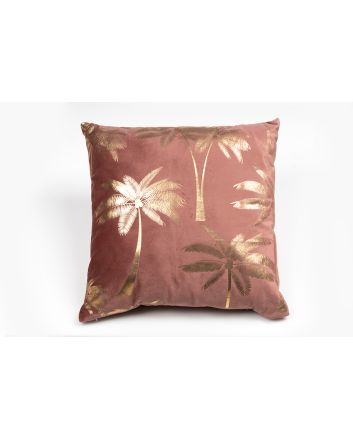 CUSCINO 37X37X12 ROSA ANTICO