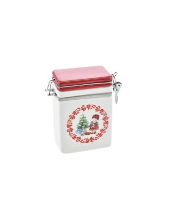 BARATTOLO ERMETICO CER. 17X8X18CM D.BISCOTTI