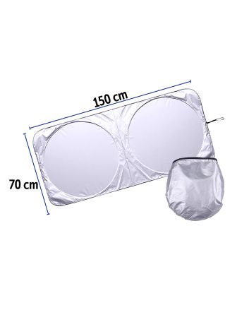PARASOLE PER AUTO 150X70CM POLIESTERE 170T
