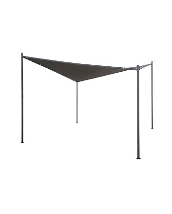 GAZEBO A FARFALLA 3X3 H.2,6/2,1 160GSM GRIGIO