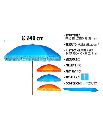 OMB.LEGNO 240 32/32 8R/F.180G POLY SCR.TU 4AS