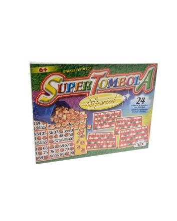 SUPER TOMBOLA SPECIAL 24 CART IN PLAST.ART.92