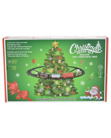 TRENINO A BATT.P/ALBERO C/LUCI+SUONI 622753B