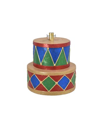 BASE ALBERO PILA TAMBURI 40X40X46CM M.833-46