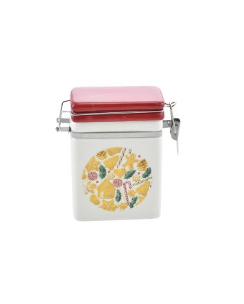 BARATTOLO ERMETICO CER. 12.5X5.5X12.5 D.ALB