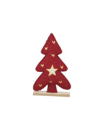 ALBERO 15X4X25CM M.025 ROSSO