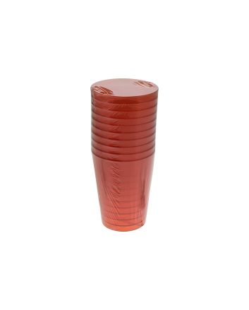 SET 10PZ BICCHIERE 300ML M.BZ014LW ROSSO