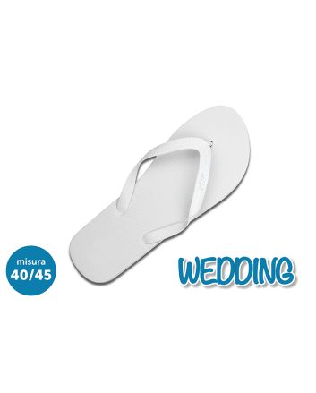 INFRADITO UOMO 40-45 BIANCO WEDDING