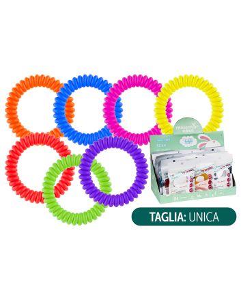 BRACCIALETTO PROFUMATO IN GOMMA 7ASS.