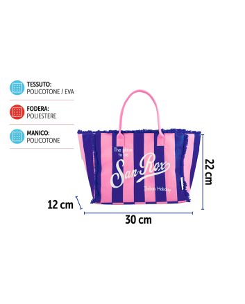 BORSA MARE FRANGE SANROX 30X12X22CM DES 18