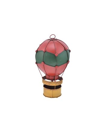 MONGOLFIERA 17X17X32CM M.2612 ROSSO/VERDE