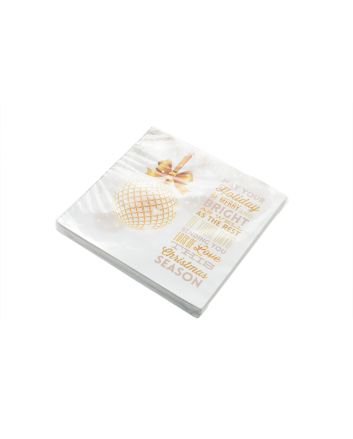 SET 20 TOVAGLIOLI 33X33CM M/USO DEC. SFERA