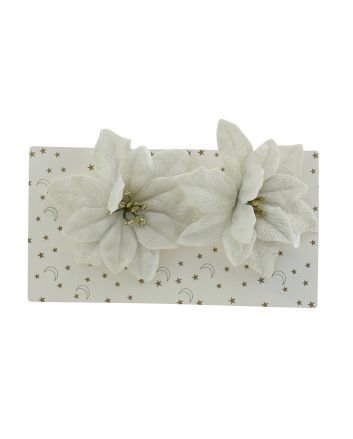 SET 2 STELLE NATALE M.19-688 PANNA