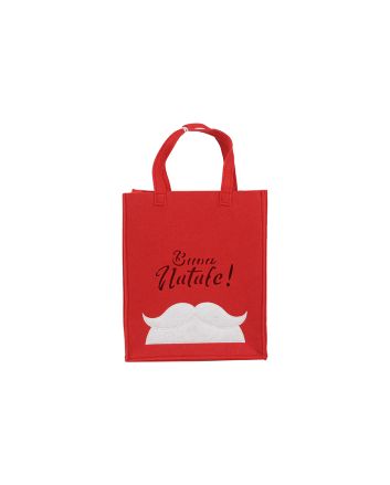 BUSTA FELTRO 25X21CM BAFFO, ROSSO