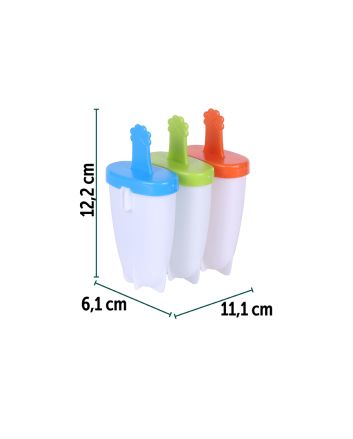 SET 3 STAMPI X GHIACCIOLI 111X61X122MM M.959