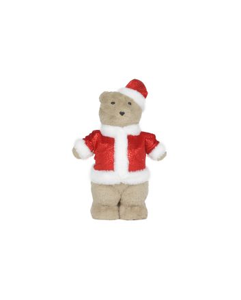 ORSO MARRONE 14X11X31CM M.0360 ROSSO