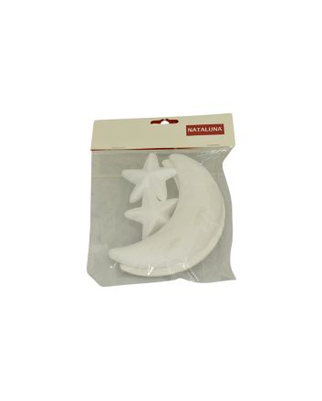 BUSTA DECOUP. 2PZ LUNA 15CM+2PZ STELLA 6,5CM