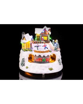 VILLAGGIO C/LUCI, MOV. M.4003 BAT.3AA TRY ME