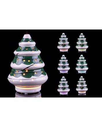 DIFFUSORE CER.ALBERO 120ML 7COLOR CHANGE