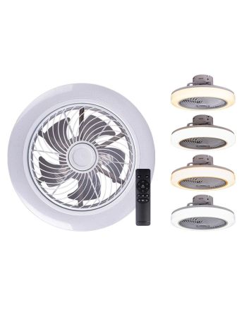 VENTILATORE SOSPESO C/TELEC+6VEL. DIA.46CM