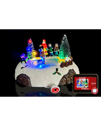 GIOSTRA C/LUCI+MUS.17.5X13X14CM BATT. TRY ME