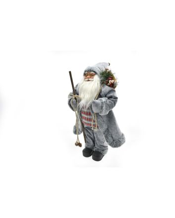 BABBO NATALE CON BASTONE 120CM M.241058