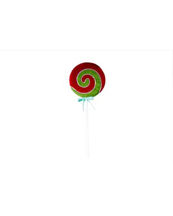 LOLLIPOP 36X8X85CM ROSSO E VERDE