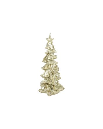 CANDELA ALBERO ADDOBBATO H.15CM M.002 ORO