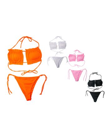 COSTUME DONNA M.BIKINI S/M/L/XL 4COL.
