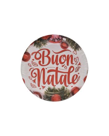 SET 8 PIATTI TONDI 18CM DEC.N