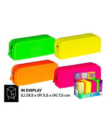 P.PENNE SILICONE 19X5,5X7,5CM M.08 4ASS IN DI