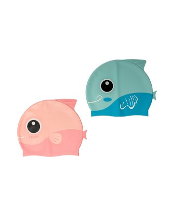 CUFFIA IN SILICONE DEC.PESCE 48G 2ASS