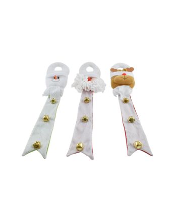 F/PORTA BABBO/SNOWMAN/RENNA 57CM M.073 3ASS