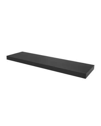 MENSOLA LEGNO GHOST 80X19,5X3,8CM NERO