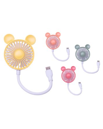 VENTIL.PORTATILE USB DD5590C 8X4X28.5CM 4COL.