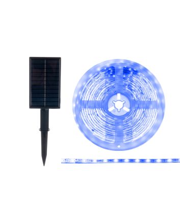 CATENA 300LED B.FREDDO A BATT. RIC.C/P.SOLARE