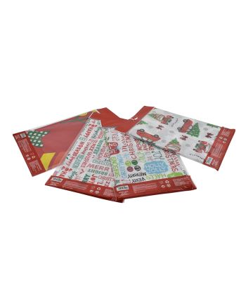 TOVAGLIA PE/FLANN 40GSM  120X120CM C3 4ASS.