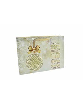 BUSTA NATALE 210GR 55X24X40CM DEC.08