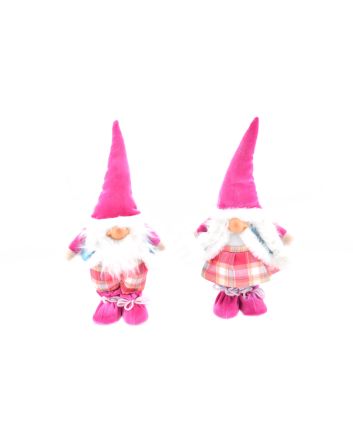 GNOMO 2ASS 22X16X55CM SCOZZESE DES.02D