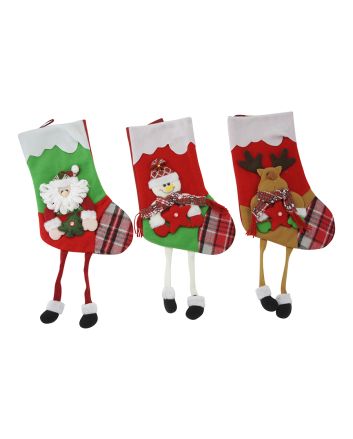 CALZA NATALIZIA 16X47CM WZ-1 3ASS
