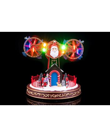 GIOSTRA LUCI/MUSICA/MOVIM. 24X21X22CM A BATT.