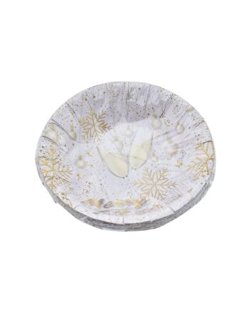 SET 8 CIOTOLE 16CM DEC.CALICI