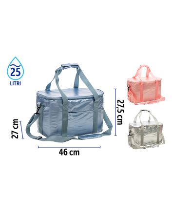 BORSA FRIGO 7MM 25LT 46X27X27.5 MET.3ASS