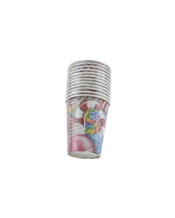 SET 12 BICCHIERI 270ML/9OZ DEC.CANDY