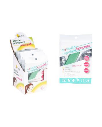 BRACCIALETTO PROFUMATO IN GOMMA 6ASS