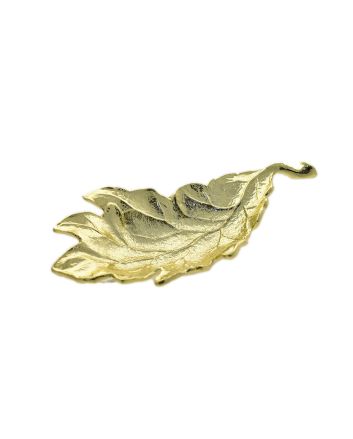 CENTROTAVOLA SAGOMATO 24X12.5X4CM ORO