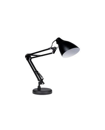 LAMPADA SCRIVANIA TELESCOPICA E27 NERA