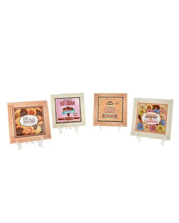 QUADRETTO CERAMICA 20X20CM 4ASS CAKE B