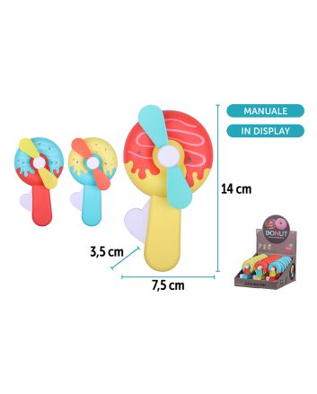 MINI VENTILATORE MANUALE M.2321 3COL.ASS.