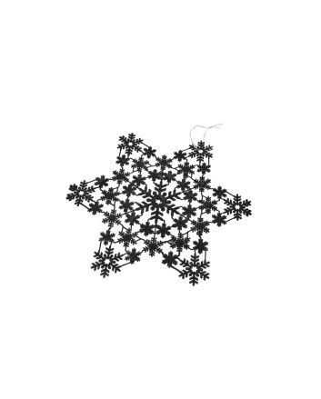 APPENDINO FIOCCO NEVE 32CM NERO